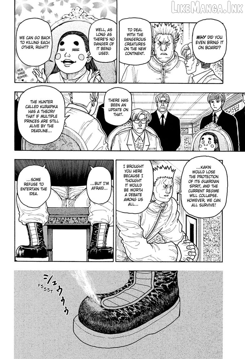 Hunter x Hunter, Chapter 417 image 10
